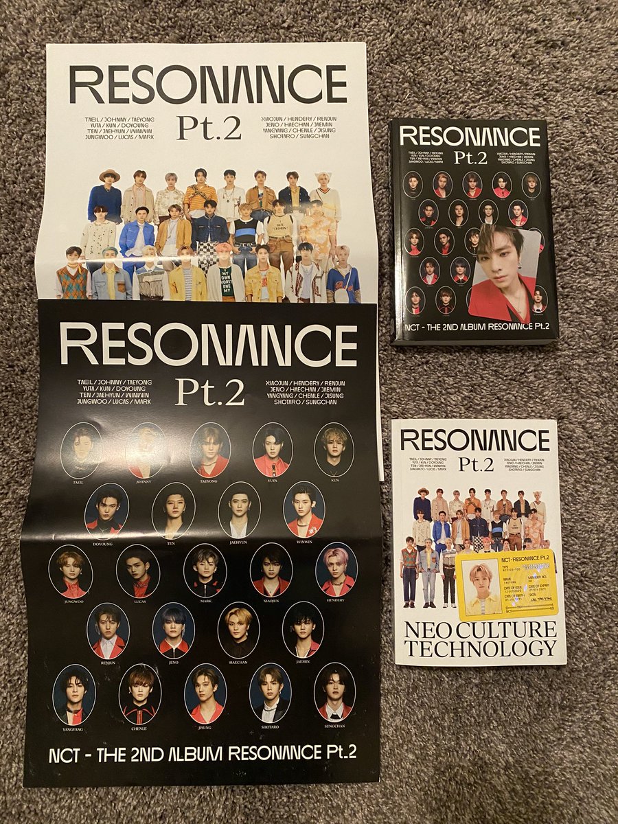 tyongieGOs's tweet photo. ♡ NCT 2020 Resonance Giveaway ♡

- 1 winner 
- prize: everything pictured + jeno access card 
- ends april 7th @ 9pm PST
- US free shipping, intl $ shipping

♡ TO ENTER ♡
- retweet &amp; follow 
-extra entry for joiners of ty birthday project (details linked below) 

good luck!! https://t.co/qn3homjPAa