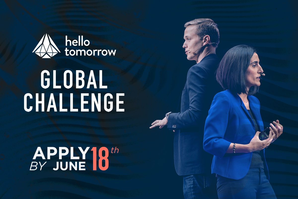 hellotomorrowtr's tweet image. #DeepTech startups are the change engines of the world, and @hellotmrc is on a mission to help them🔎

The 7th edition of #HTGlobalChallenge is now open, apply by June 18th to get access to everything you need to see your innovation build a better future 👉bit.ly/3vS42ig