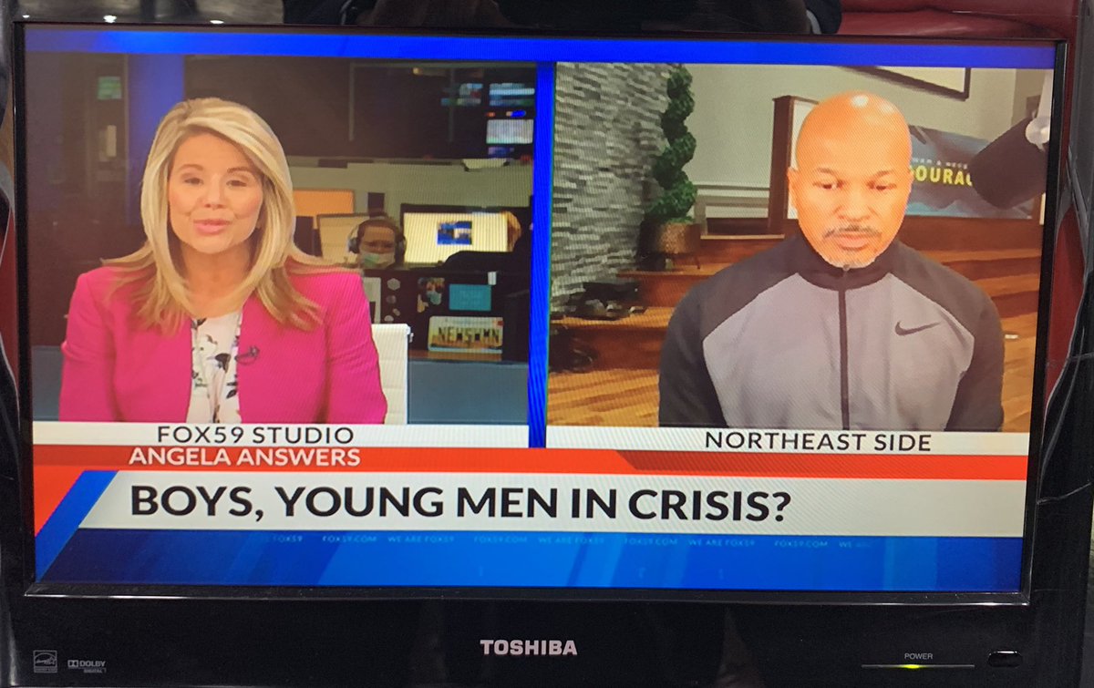 Daniel_Miller8's tweet photo. Are Boys, Young Men in crisis? It’s a question @angelaganote is trying to find out in #AngelaAnswers @FOX59 https://t.co/gVKud0R6dt