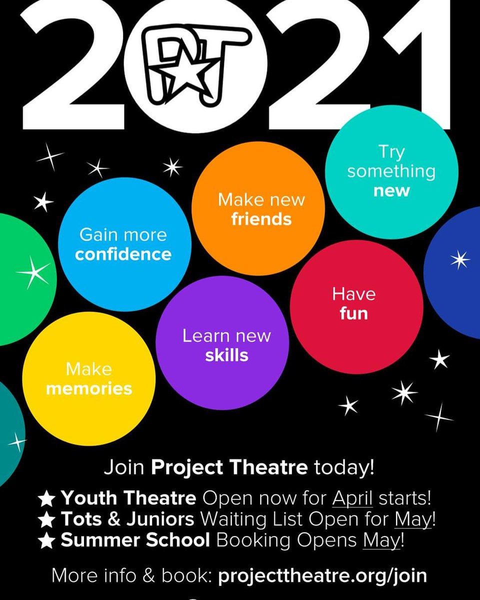 project_theatre's tweet photo. 🙌 Spring is here and Summer is coming! 😎

JOIN PROJECT THEATRE TODAY! 🙋

Performing arts classes, performances and more for ages 3yrs-18yrs! 🎭🎤💃🎶🎬

➡️ Info and book: https://t.co/2vXvLFvK40 https://t.co/E8sVHn4iFB