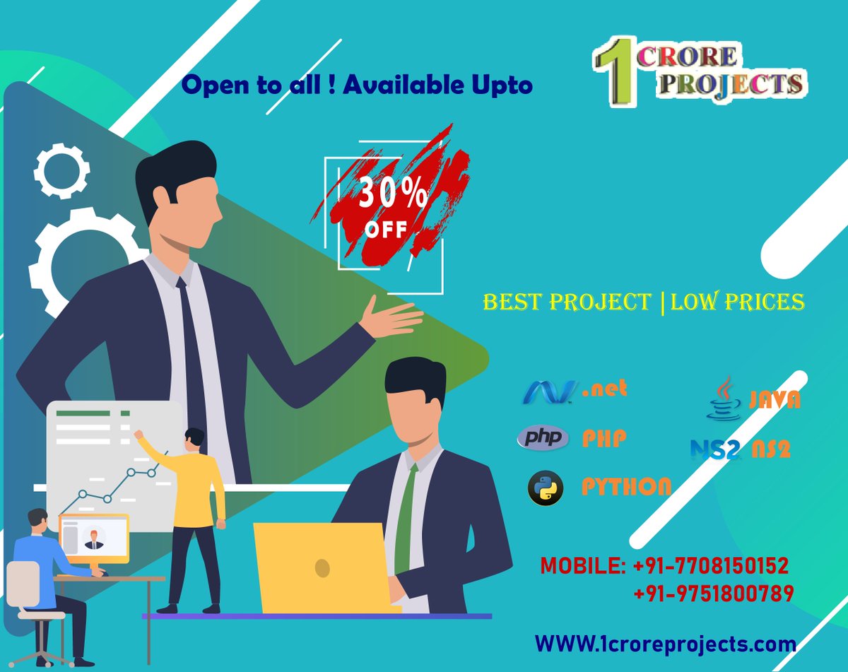 DlktechT's tweet image. #Java_projects in Chennai
1 Crore projects is the leading project center. they provide java projects in #Chennai with well-trained java developers developing at an affordable price.
for more details:bit.ly/3d66iK7