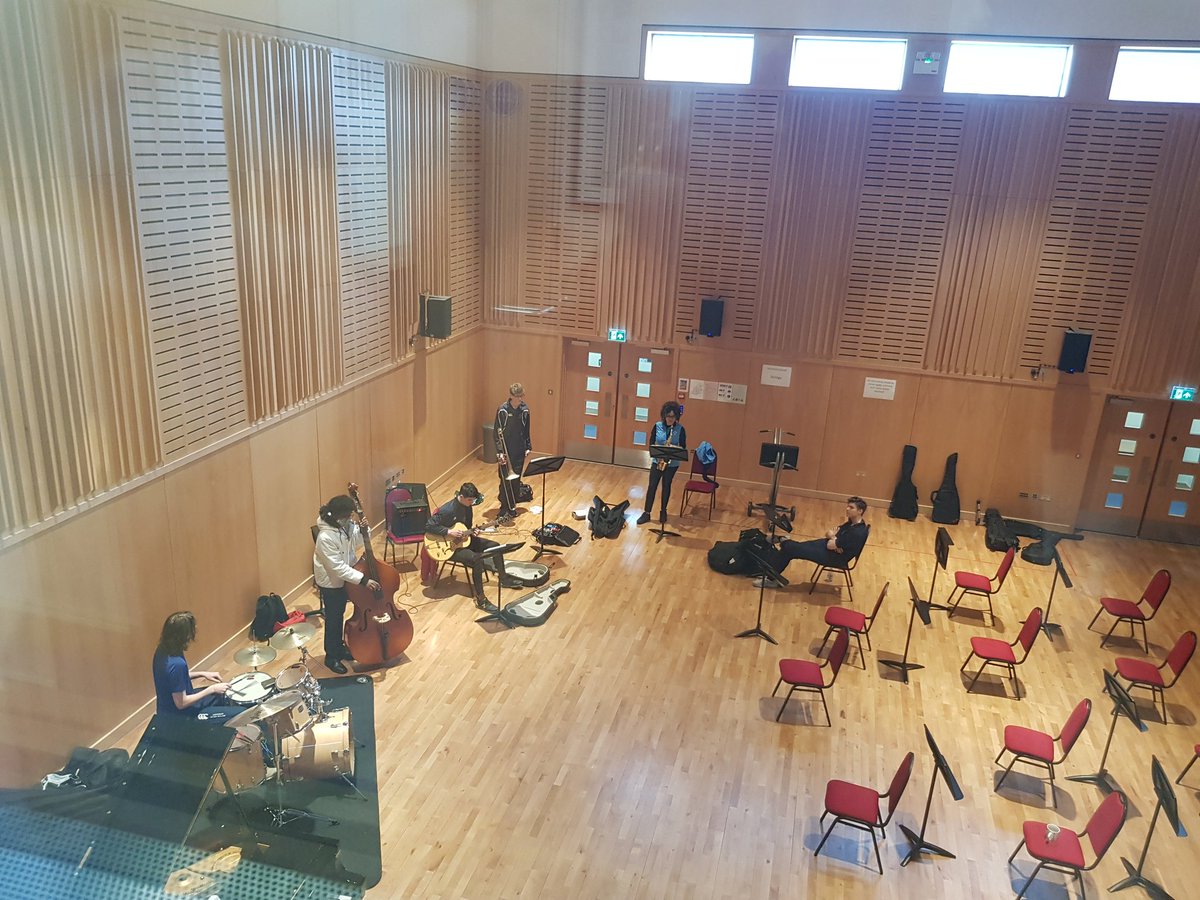 TrinitySchMusic's tweet photo. Starting the day with the #JazzCollective https://t.co/BMPq9Vqtek