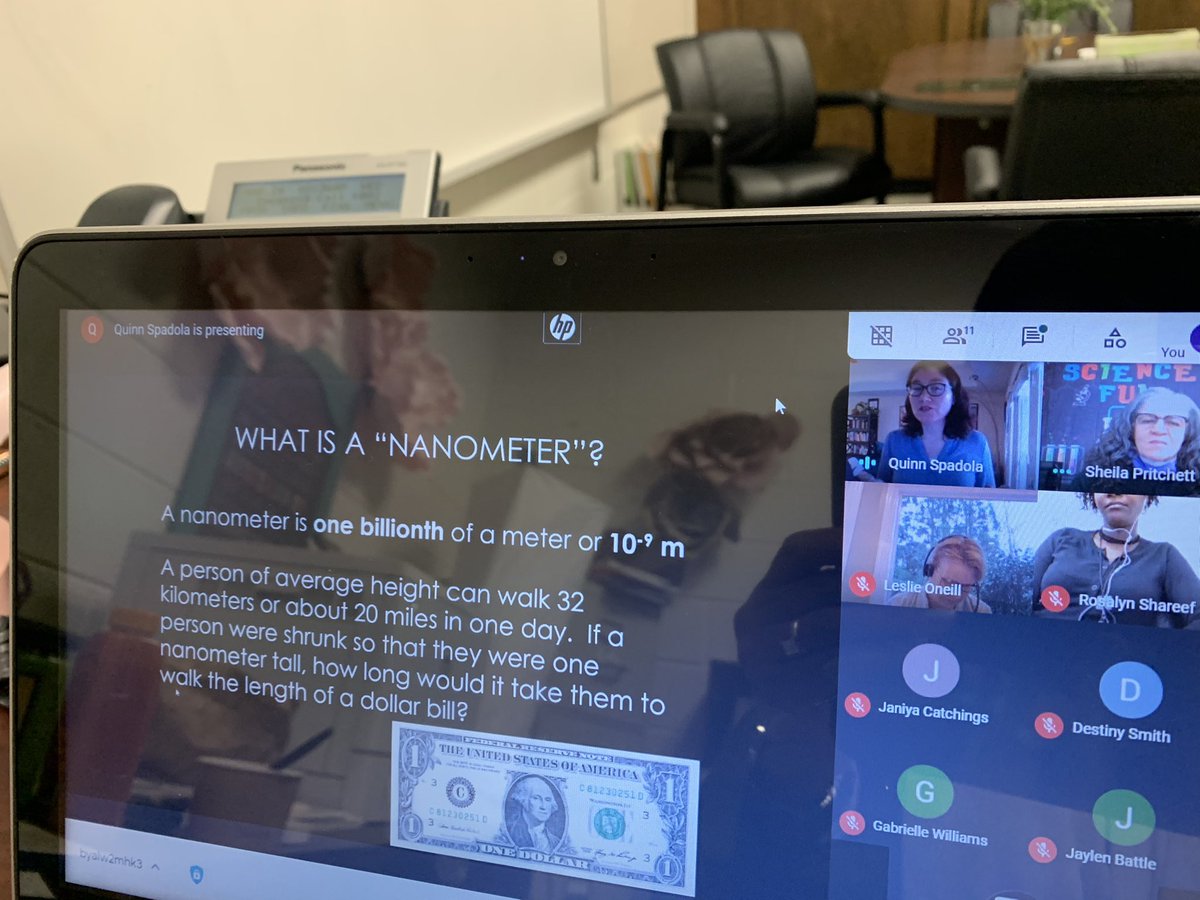 AbramsBianca's tweet photo. @EXCELAcademyHCS Happening Now..... Partnership in action...Ms Leslie O’Neill from the Georgia Institute of Technology sharing how Nanotechnology and its impact on our future. Thank you Ms. Pritchett for utilizing your network to engage our students. https://t.co/5dyvC5rlKq