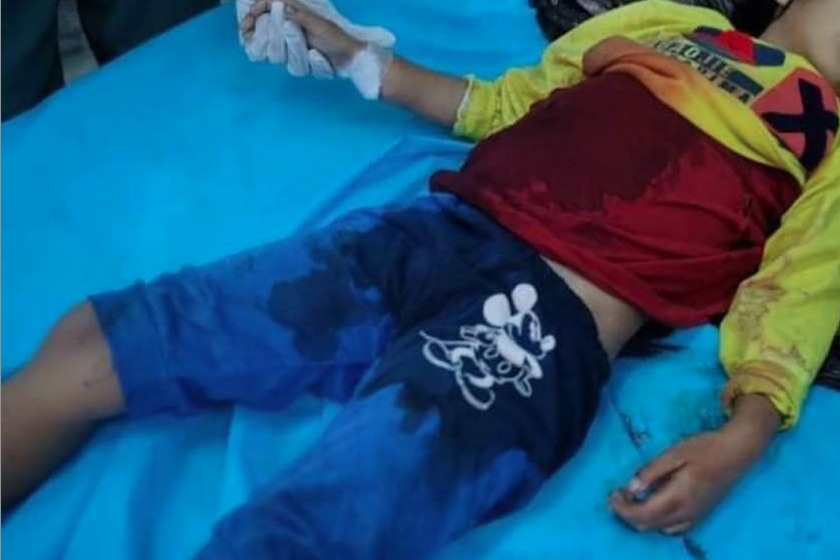 KenRoth's tweet photo. According to her family, Myanmar soldiers burst into their home and deliberately shot 7-year-old Khin Myo Chit while she was sitting in her father's lap. They weren't happy with his answer to their question. She died. #BrutalMurder https://t.co/JstvFCRHoF https://t.co/TrKmwstni6