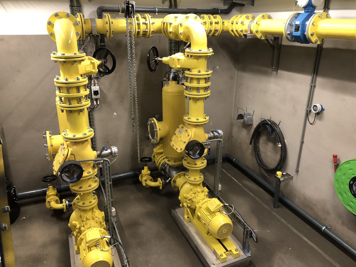 Andrewerk's tweet image. Gemaal Stolwijkstraat is gerenoveerd waardoor riool afvoer voor @MaasstadZknhuis nu ook eigen #gemaal heeft gekregen. Uitstraling aan buitenkant mag er ook zijn 😉 @iburo010 @Stadsbeheer010