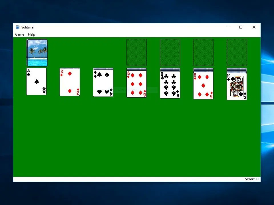 Windows solitaire collection