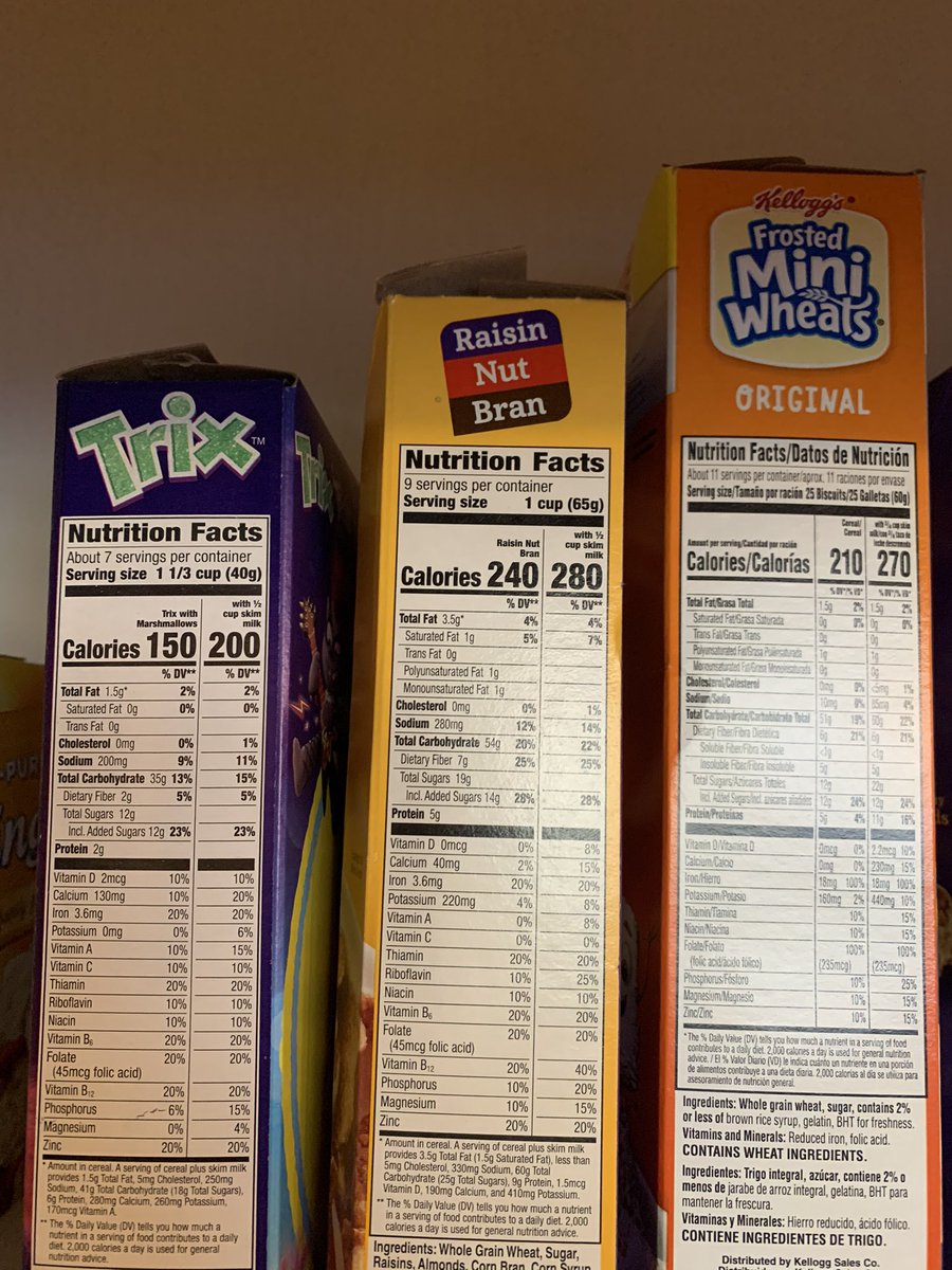 KeithDapperK's tweet photo. How is the kids’ Trix with marshmallows the healthiest cereal in the house!? https://t.co/7fbeqb2Btj