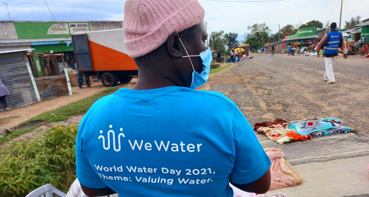 WeTu_Kenya's tweet photo. #fairpricing, #increasingaccess to #cleanandsafewater to the #vulnerable #ruralcommunities. That's how we do it with WeWater along #LakeVictoria, Kenya leveraging #solarenergy to pump, process and dispense WeWater.
@Water_Day @UN_Water #valuewater @Susteq @of_siaya @HomaBayGov https://t.co/UUchKN8Kv7