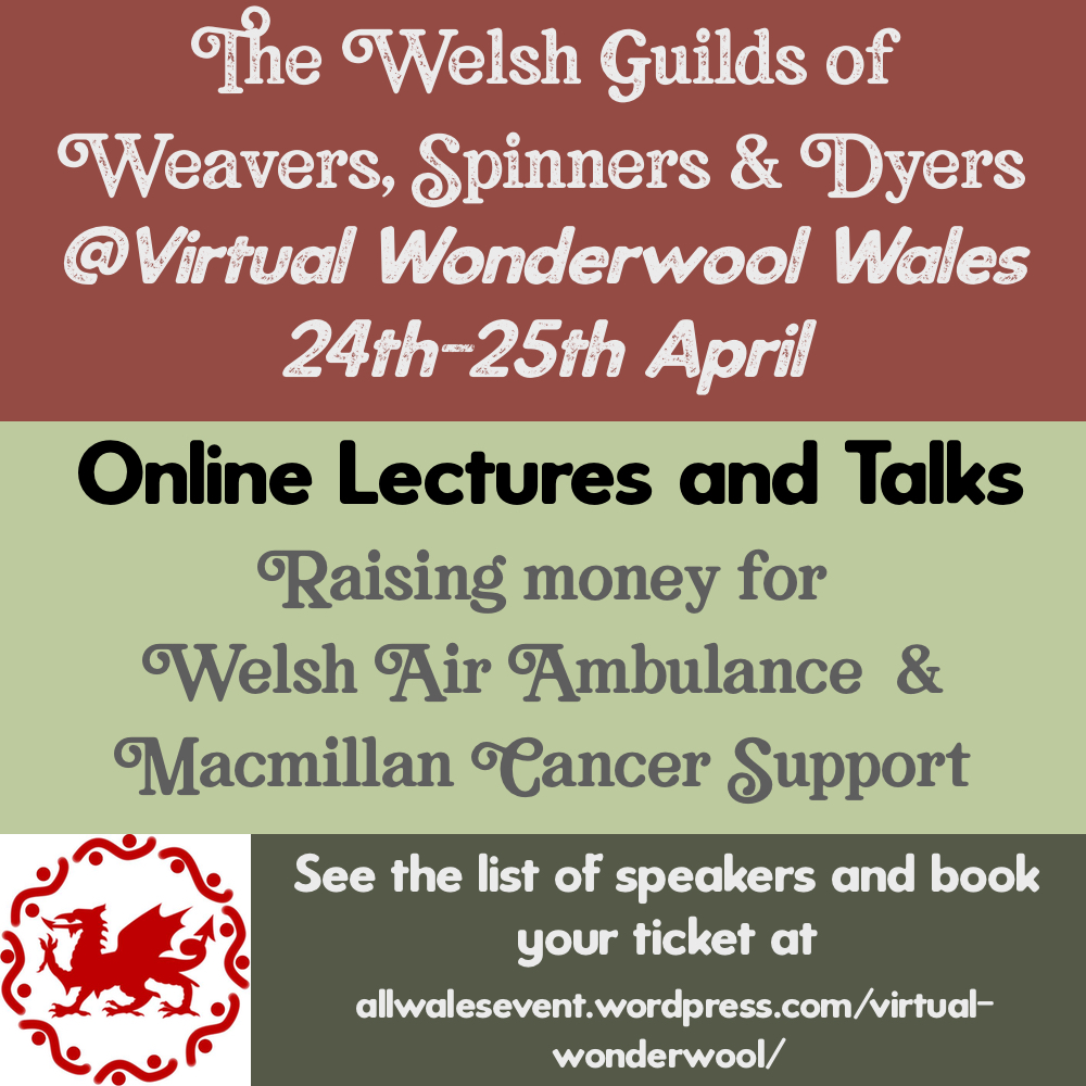 journalwsd's tweet photo. Join the Welsh Guilds for #VirtualWonderwool @wonderwoolwales
They've organised a full weekend of talks and lectures to raise funds for the Welsh Air Ambulance and Macmillan Cancer Support.
Spread the word and book your ticket-
https://t.co/i1xlwtS0sm https://t.co/3NfmqUj6fl