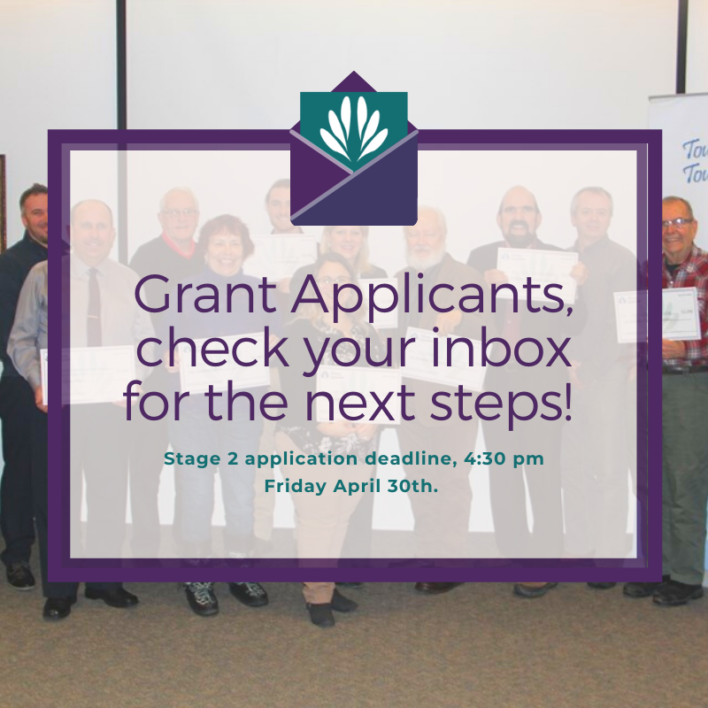 Thank you to all who have submitted Stage 1 applications! Please check your inboxes for more information to move onto stage 2 of the application process. 

#Sudbury #Granting #Community