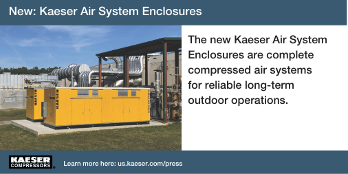 KaeserUSA's tweet photo. Kaeser Air System Enclosures deliver complete air systems with increased efficiency and flexibility. In stock and ready to ship.
Read the press release:
https://t.co/T9sgD9RMT0
#airsystemspecialists #kaeserairsystemenclosures #kase https://t.co/5KXcMtSTo2