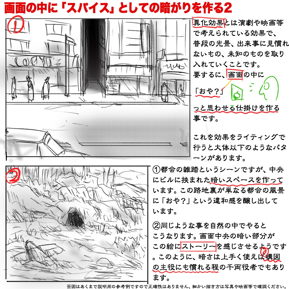 「画面の一部に暗がりを取り入れて印象的な絵に」

#絵描きさんと繋がりたい 
#春の創作クラスタフォロー祭り 
#芸術同盟 #作画 