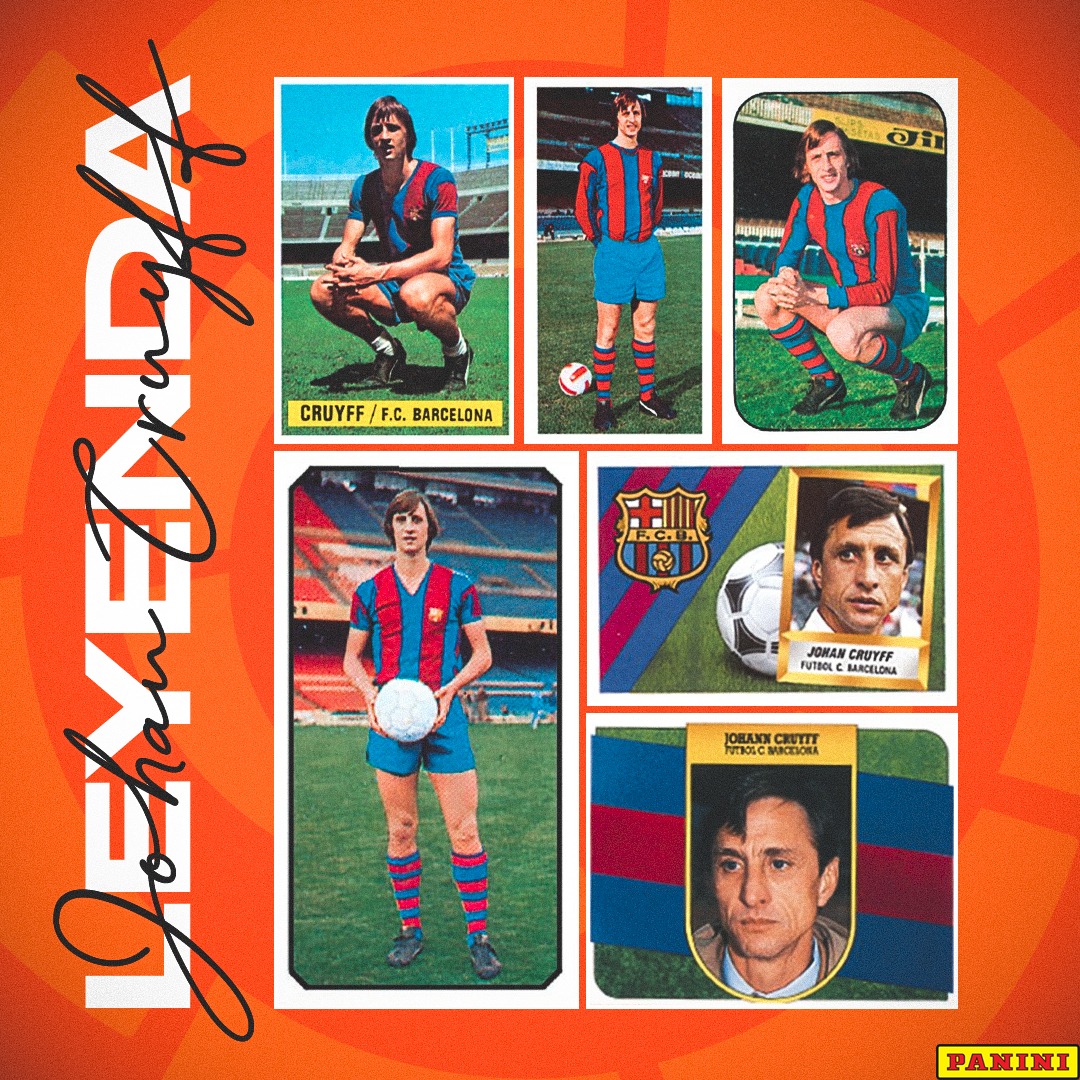panini_espana's tweet photo. Leyenda 🧡 https://t.co/2lNCc75mOw