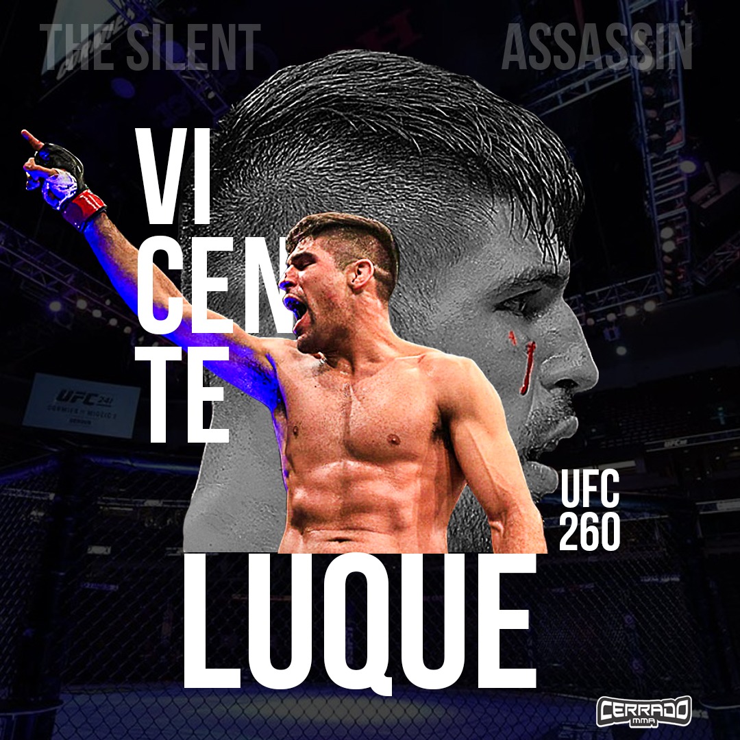 cerradomma's tweet photo. Vamos para mais uma batalha! Neste sábado, 27/03 @luquevicente entra em ação no #UFC260 com Daniel Evangélica no corner. 

Estaremos na torcida. Vamos contudo!

#CerradoMMA #TeamLuque #TheSilentAssassin #VicenteLuque #UFC #UFCBrasil #EsquadraoBrasileiro https://t.co/CTPVBSk07f