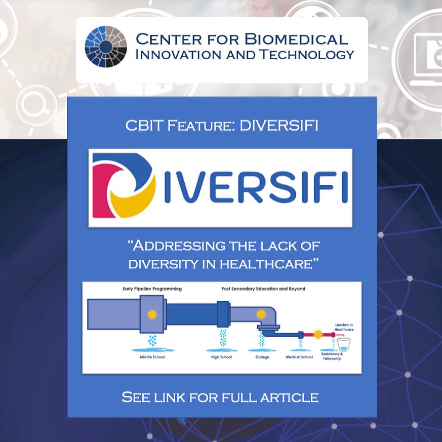 Check out our conversation with the co-founders of Diversifi! They are seeking to change the face of healthcare through their innovative program. CBIT is proud to have supported their success and we can’t wait to see what’s next. Full article: medicine.yale.edu/cbit/news-arti…