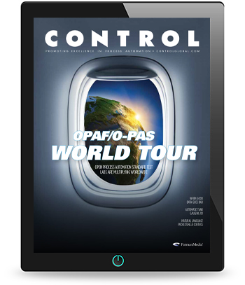 ControlGlobal's tweet photo. Get up to date on the latest from the #OPAF on the cover of the March issue! Also read about #artificialintelligence, automatic tank gauging and much more: https://t.co/3YxQEMUsin #pauto #processcontrol #industrynews https://t.co/1MmfPKKOrg
