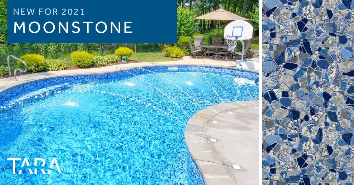 BhamPoolGuy's tweet photo. Tara has compiled an array of the world’s most dynamic and engaging liner patterns for your pool. Their new Moonstone pattern is a perfect e... https://t.co/U4GK8Y56th