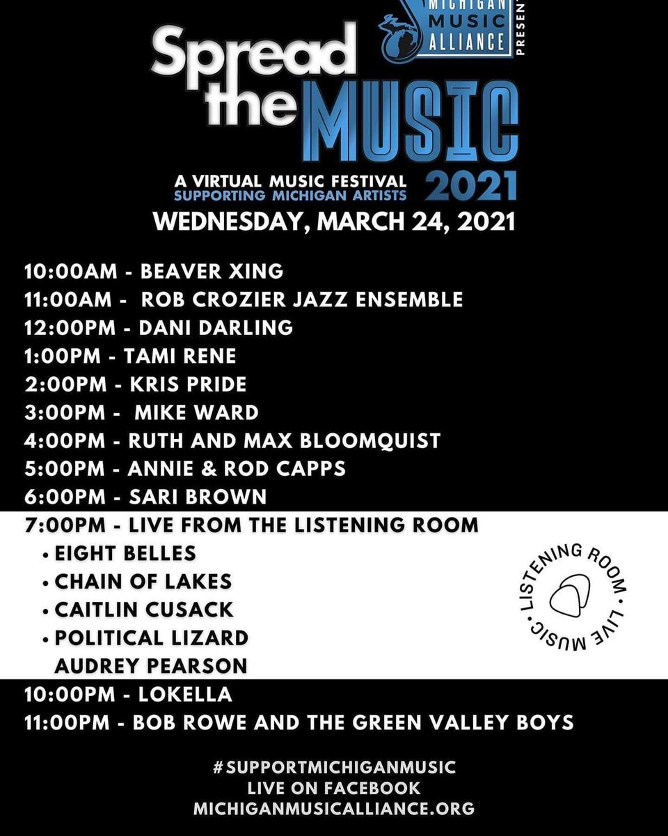 LizardPolitical's tweet image. Duo set tonight! Streaming live from the Listening Room for Spread the Music:)