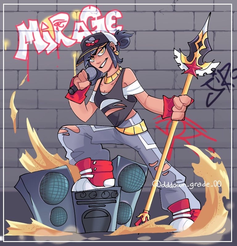 pics Freestyle Mirage Brawlhalla brawlhalla brawlhallaart fanart