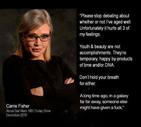 VirtualOasis's tweet image. I happen to like nice quotes. #CarrieFisher