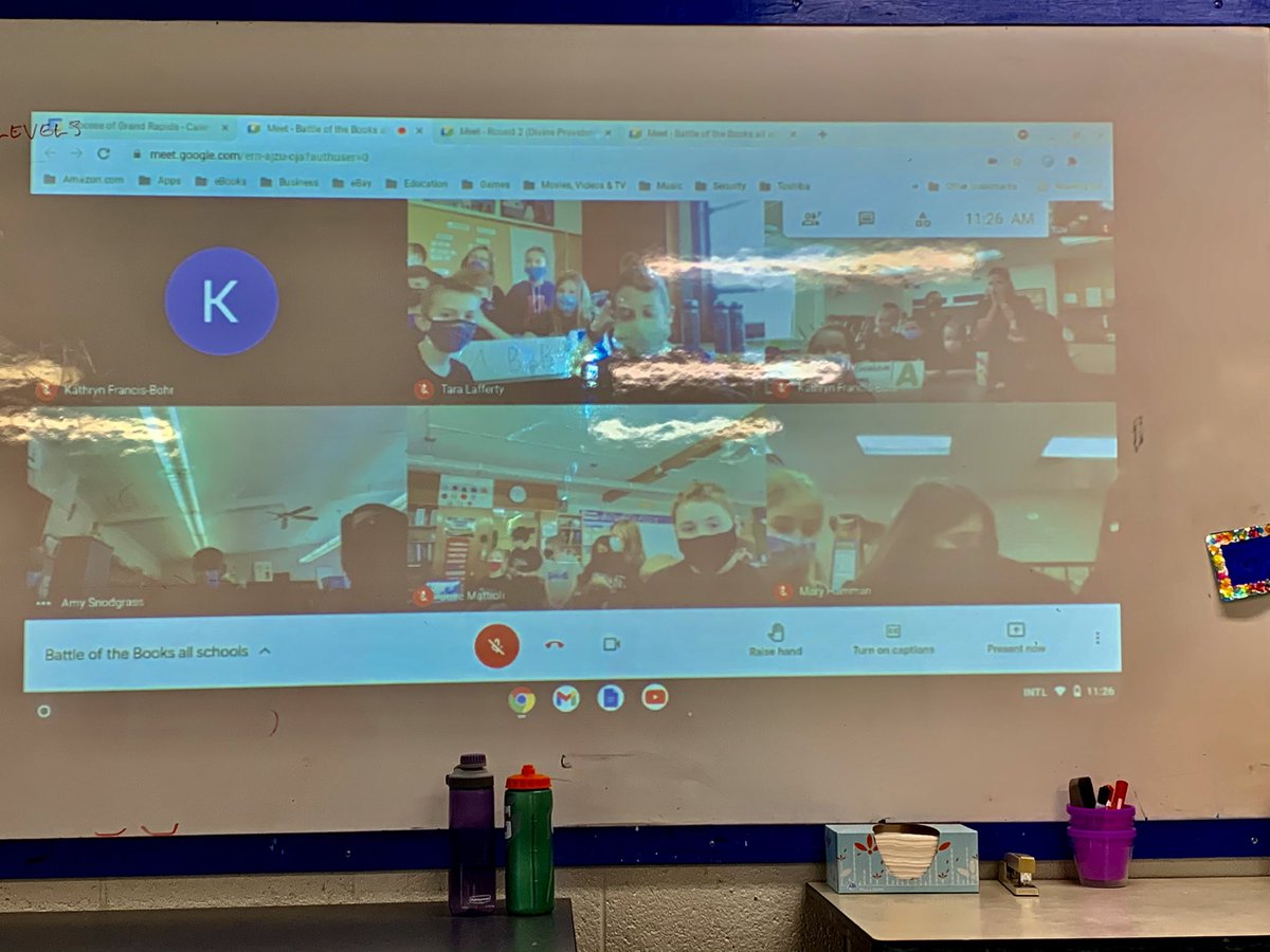 PrincipalGrey's tweet photo. Congratulations @SchoolABVM for winning this year’s #battleofthebooks! Thanks to our @dogrschools 4th graders that participated! It was a joyful morning watching you share your knowledge &amp; participate in friendly competition! @olc_school @Stcharlesgrnvl https://t.co/ttnNVEerik