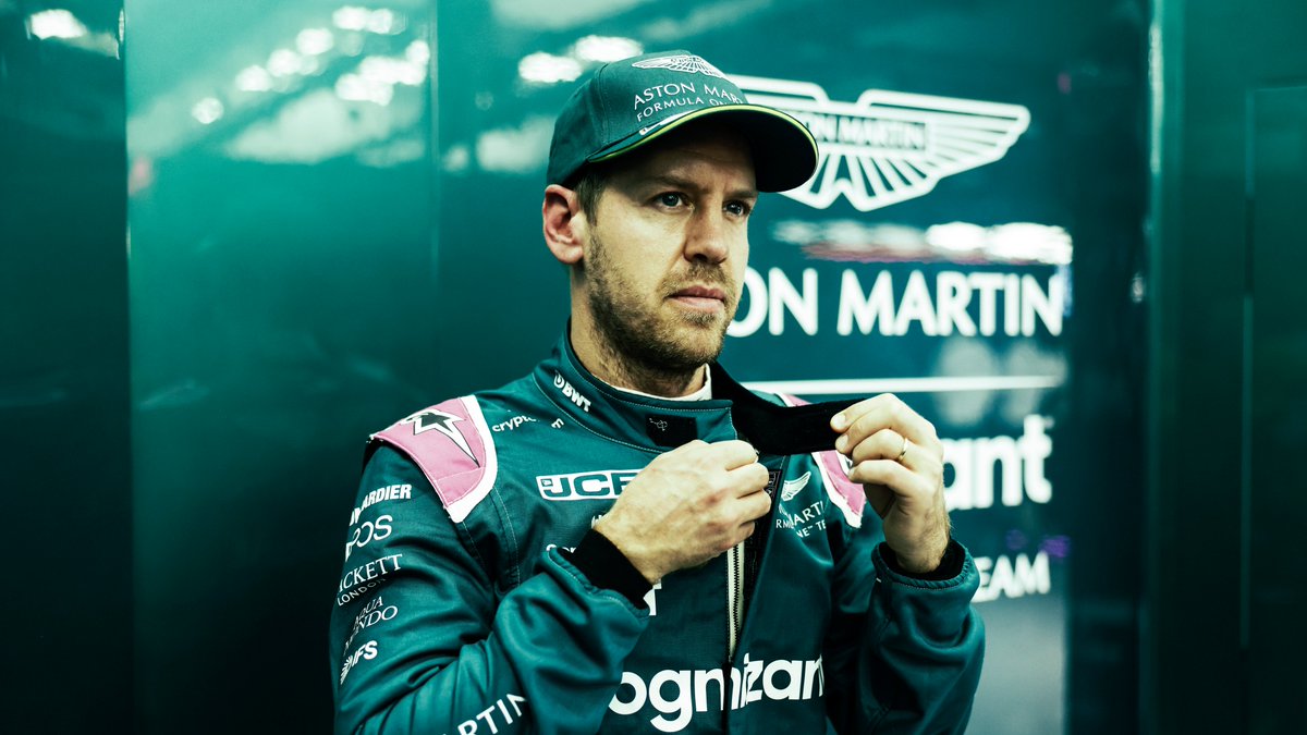 astonmartin's tweet photo. For the first time in 61 years, it’s @F1 race day for Aston Martin.

#AstonMartinF1 https://t.co/HhLAwCf1HZ