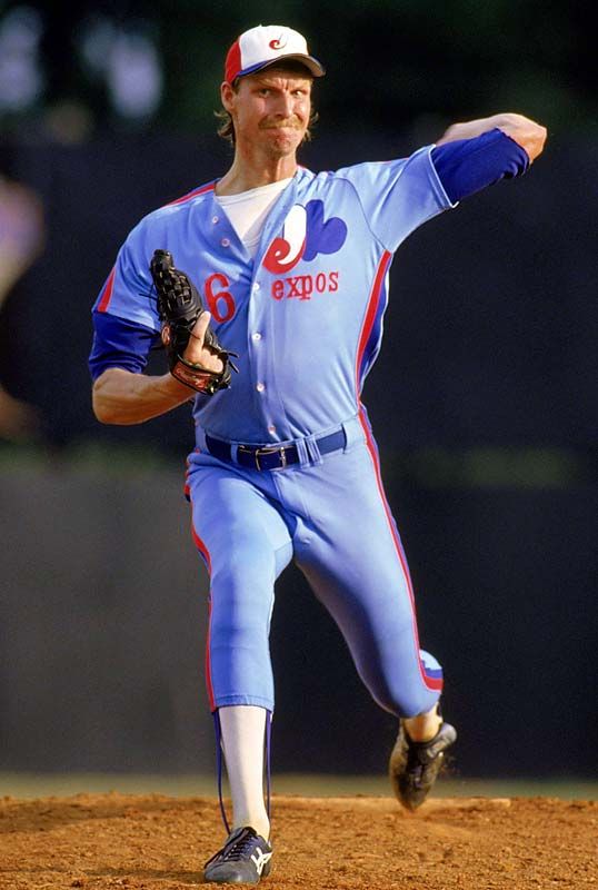 nut_history's tweet image. #RandyJohnson - who this account dedicated not too long ago - is trending, so here's my duty to post a picture of him in an Expos jersey