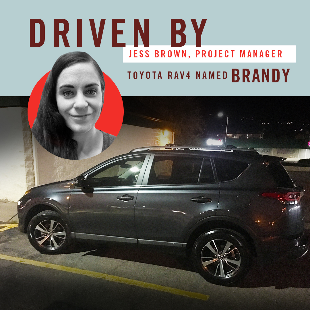 saxtonhorne's tweet image. 👉🏻 This month's employee spotlight introduces us to Project Manager Jess Brown! When Jess bought her small #SUV, she went big: the 2018 Toyota RAV4 is her first brand-new car ever. Who can resist that new SUV smell? 🚘 #EmployeeSpotlight #DrivenBy #Appreciation #Automotive