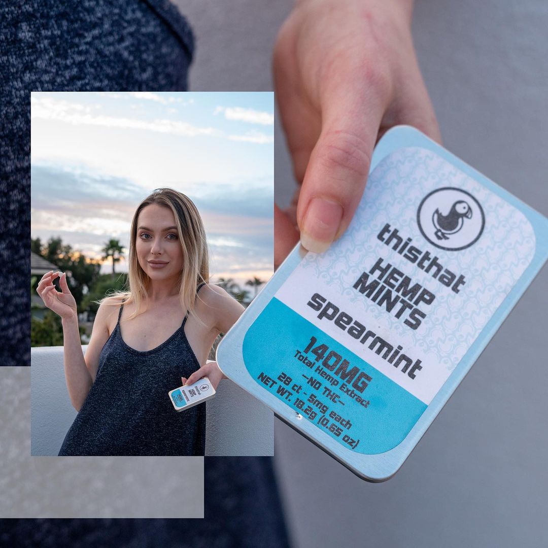 thisthatCBD's tweet photo. thisthat CBD breath mints for the win! Better breath and all the benefits of CBD every time you pop one in your mouth! Each tin contains 28 mints, 5mg each/140mg total CBD
Buy On https://t.co/8FrOLacuVv
Made with Love✌️❤️
#thisthatcbd #cbdproducts #cbdhealth
#cbdforpain #cbdlife https://t.co/JMungZL0X1