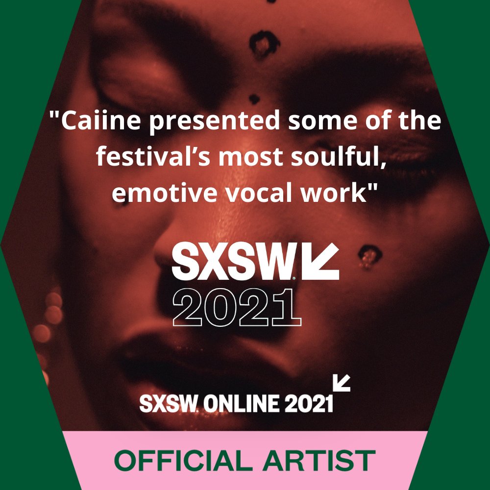 endof_thetrail's tweet photo. "Caiine presented some of the festival’s most soulful, emotive vocal work" 

Well done @CaiineMusic for making the @sxsw best 20 performances for 2021 as endorsed by SXSW themselves x

https://t.co/zFQaCaOIrS https://t.co/6n9O54vqoQ