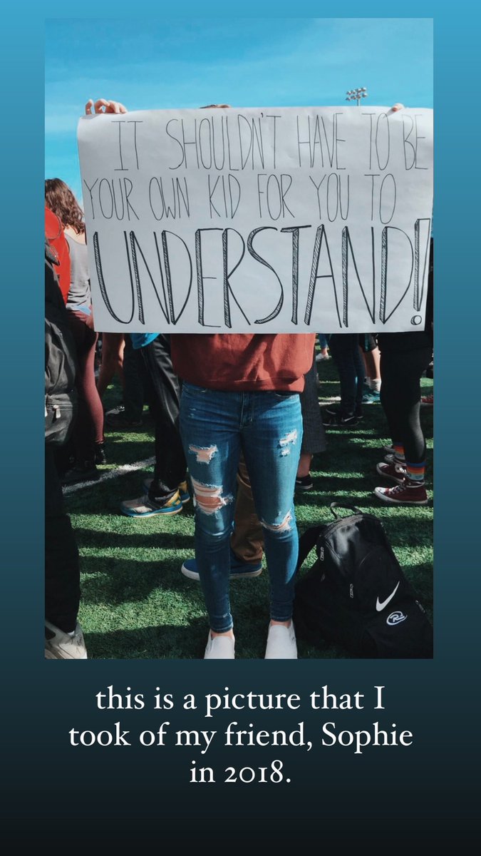 izzy_munson's tweet photo. In the end, it’s as simple as Sophie said 3 years ago. It shouldn’t have to be your own kid for you to understand. 
Please take the time to read. #BoulderStrong https://t.co/4y8tRgKKoY
