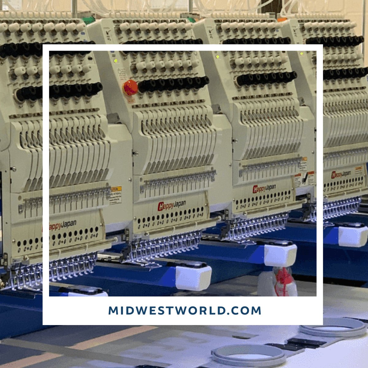 Midwest_Happy's tweet photo. As the deadline creeps closer to grassroots sports starting up again, is your business geared up for a rise in production? ⚽️

By introducing a multi-head industrial embroidery machine, you'll be able to cope with increased demand.

Find out more about upgrading today! 📲 https://t.co/cDqp9RdAlg