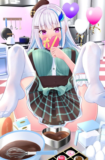 バレンタイン ピンナップ風lz様

超!健全なSkeb絵です 