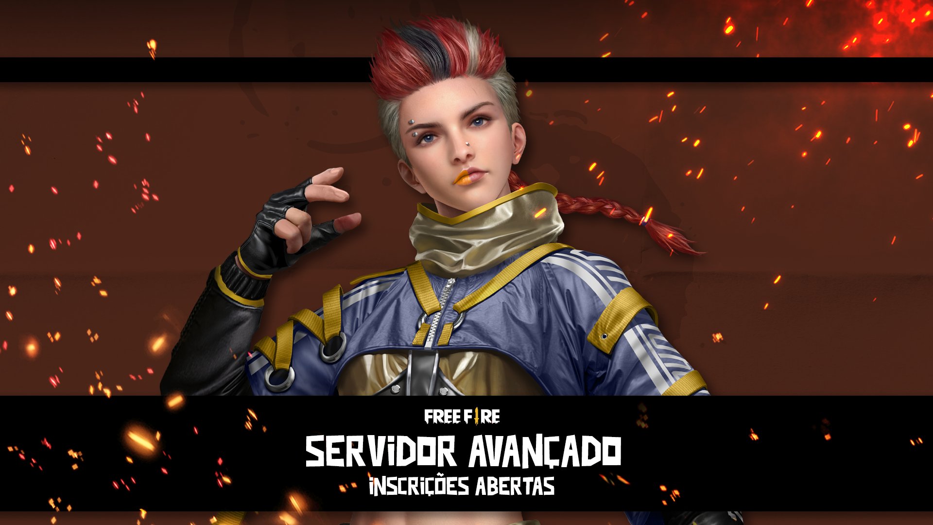 Garena Free Fire Brasil on X: Inscrições para o servidor avançado