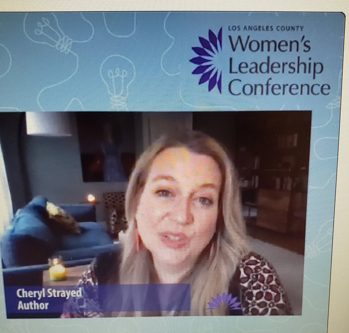 errie77's tweet photo. The many things I learned today comes from Cheryl Strayed...face my fears and welcome them into my life, take a walk to get clarity (definitely not going as long as her), and your best moments come when you're at your lowest! Thank you Cheryl!

#LACWLC2021 @LACWomenLeaders https://t.co/EgbWoWwhIb
