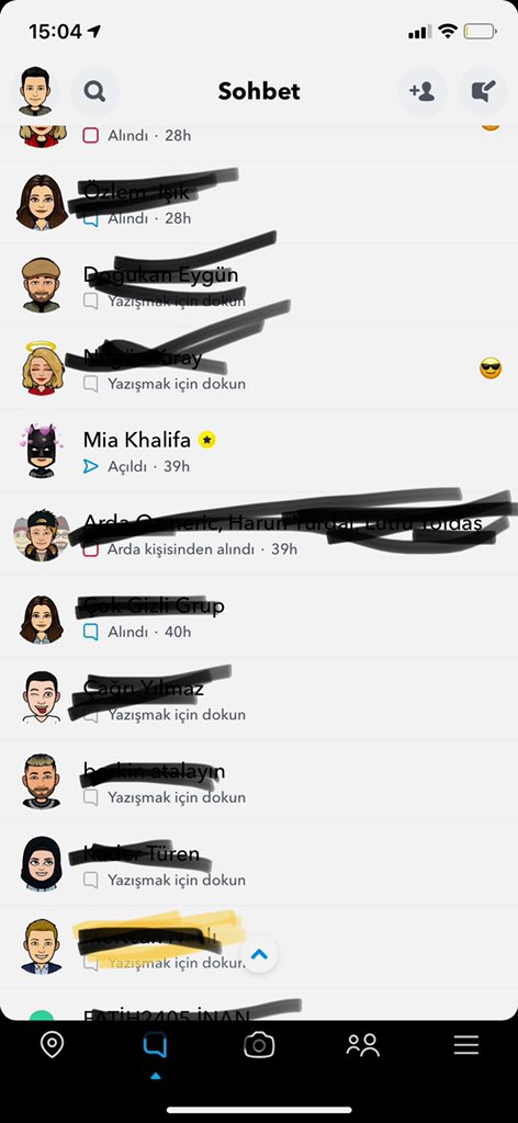 Üzümlü kekim sonunda snaplerime bakmış