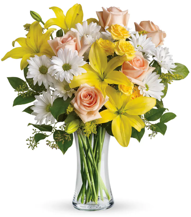 ahouseofflower1's tweet photo. Nothing quite says Spring as this delightful arrangement! https://t.co/wy0UhT8Mqs