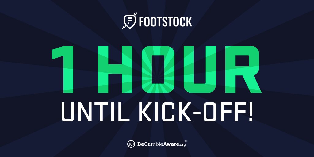 One hour to get those lineups locked!

18+ | Gamble Responsibly