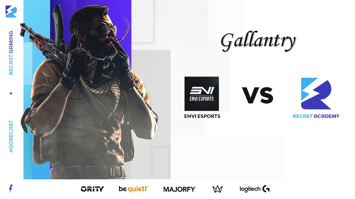 gaming_recast's tweet photo. ❗️ GALLANTRY LIGA ❗️

Heute spielt unser Academy Team gegen @ENViESPORTS in der @gallantry_de Liga. 👀

🆚 @ENViESPORTS
⏰ 20:00 Uhr
🎙️ @Cherdy1337 
📺https://t.co/YCEEf21hYe

Fleißig einschalten und supporten! 🔥🔥

⚡️#GORECAST https://t.co/KHFJB8qiVJ