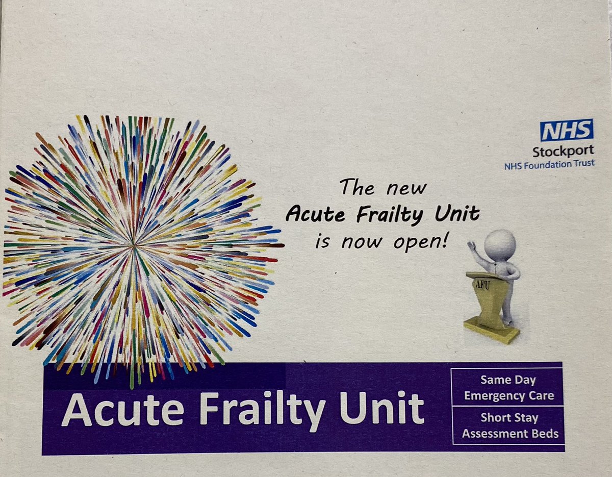 An amazing start.. 3 days, 31 frail patients through our doors, 25 of those D/C either on the same day or within 48hrs! Great team work, holistic patient centred care, utilising our amazing community services to ensure an excellent patient journey! <a href="/lizamcil/">Liza</a> <a href="/JaniceA84881216/">Janice Arnold</a>
