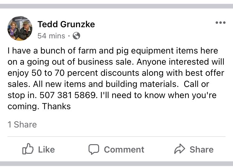 RayWHewitt's tweet image. Anybody out in #Agtwitter have a need #Agsale