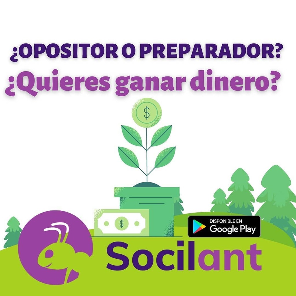 socilant's tweet image. Ya está bien que todos se aprovechen del opositor🤑, es hora de actuar.
Socilant ha llegado para revolucionar el sector. 
Socilant ofrece una nueva herramienta para que el opositor gane mucho dinero.
Eso sí, siempre con honestidad y buena fe. 
Envíano… instagr.am/p/CMz4LKGJlKs/