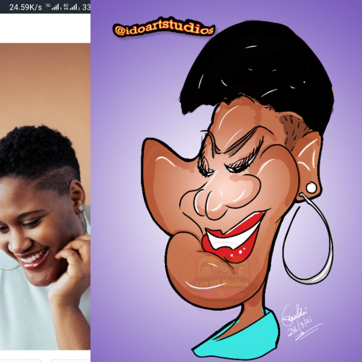 idoartstudios's tweet photo. Entertainment it is, a caricature.
#lol #caricature #photolayout #collage #idoartstudios #illustrator #event #spotoncaricature #lagos #nigeria #aftica #entertainment #eventidea #virtualevent #digitalsouvenir https://t.co/XJNj5n8uSE