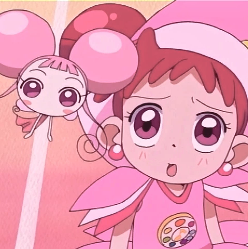 icon set - ojamajo doremi season 1 : doremi harukaze ✨, image size:957x958