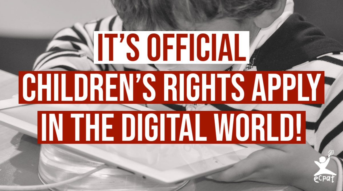 ECPAT International tweet media