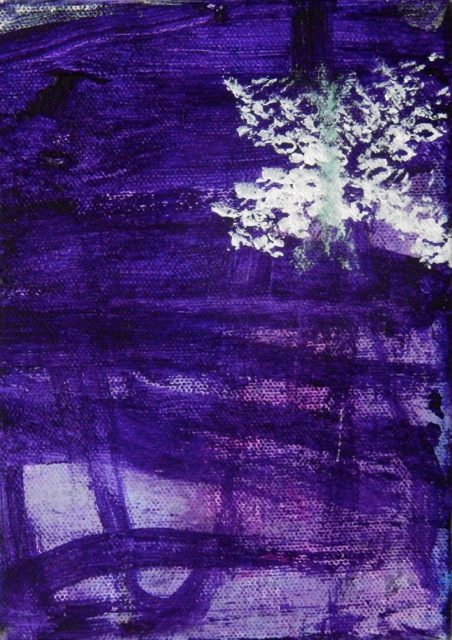 Toni Fields Schiff (1931-2013) became a painter late in life. Undaunted, Toni created strong, colorful, and detailed works that range from the delicious to the mysterious.
.
The Snowflake, Year Unknown by Toni Schiff
#Artlives