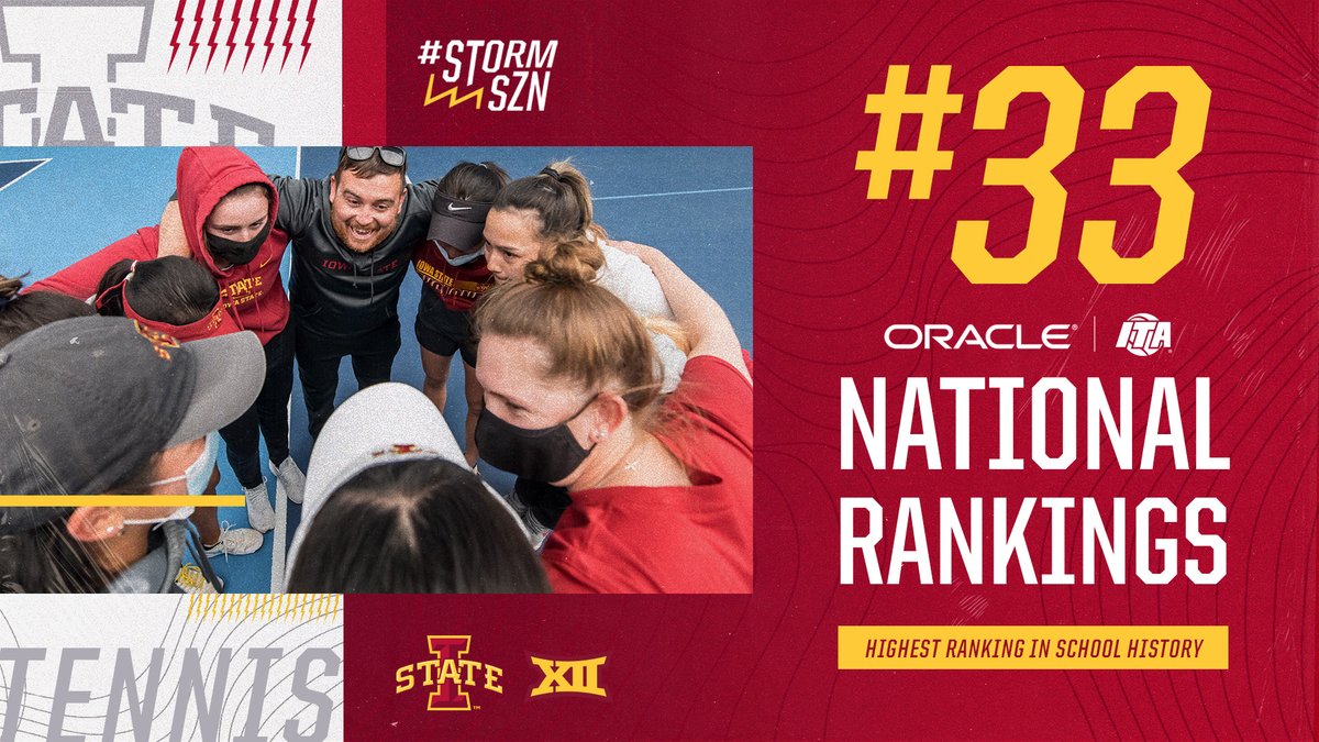 𝙈𝙤𝙫𝙞𝙣𝙜 𝙊𝙣 🆙

#️⃣3️⃣3️⃣

A new high-water mark for our program but we are 𝙣𝙤𝙩 𝙙𝙤𝙣𝙚 𝙮𝙚𝙩!

#Cyclones | #StormSZN 🌪️