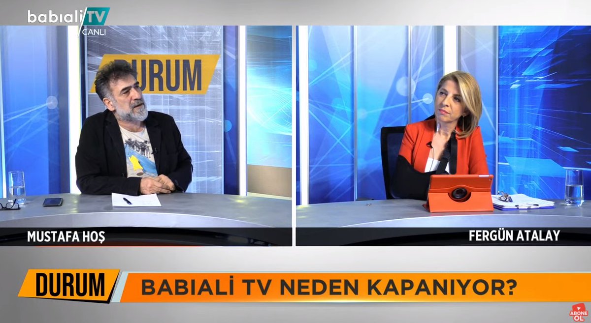 📌Babıali TV Neden Kapanıyor?

🎙️<a href="/mustafahos/">mustafahos</a>, gazeteciliğe devam edip etmeyeceğini açıklıyor.
 
🗨️Gazeteciler gerçekten görevini yapsaydı, bağımsız medya bu halde olmayacaktı. 
🗨️Çok üzgünüm ve üzgün olmak yetmiyor.

Şimdi izlemek için:
youtu.be/asntHwJ0wRY