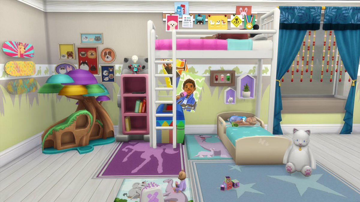MenaBuchner's tweet photo. Just a few ideas using the new bunk beds in the game. All setups playtested and working.
#bunkbeds https://t.co/cF0U6DsN1W