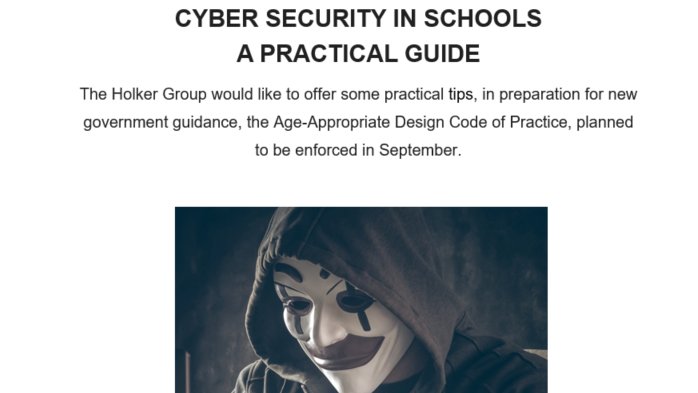 Watch your inboxes for our latest advice on Cyber Security from Holker IT #Cybercrime #cybersecurityawareness
Read more here lnkd.in/dSua9QE